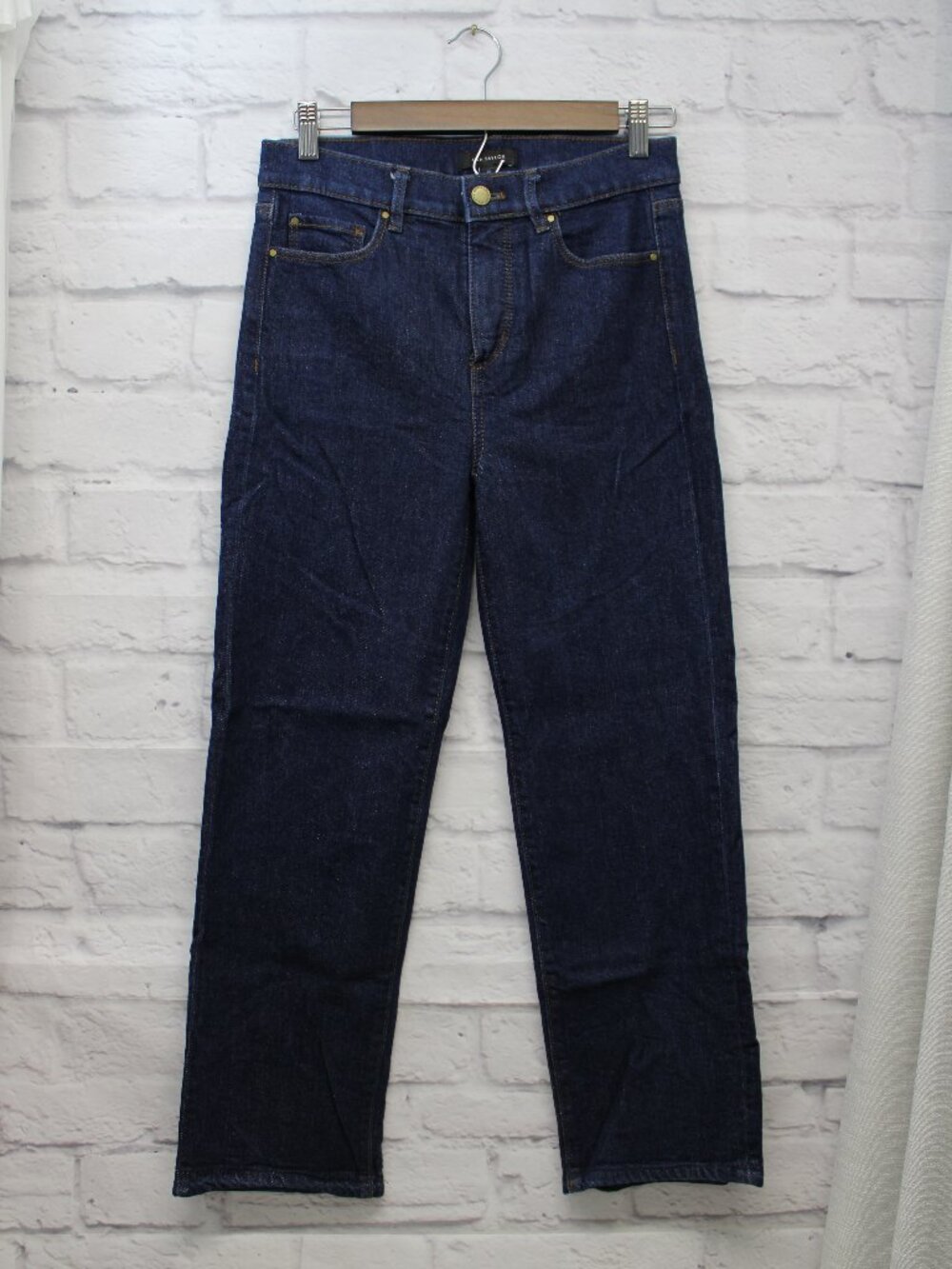 Ann Taylor The Straight 2 Petite Medium Wash High Rise Jeans